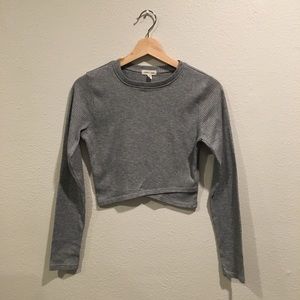 Urban Outfitter Long Sleeve Crop Top